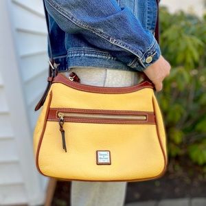 Yellow Dooney and Bourke bag
